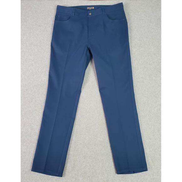 Peter Millar Other - Peter Millar eb66 Performance Pants FITS 36x33 (tag size 36x34) Blue Golf Casual